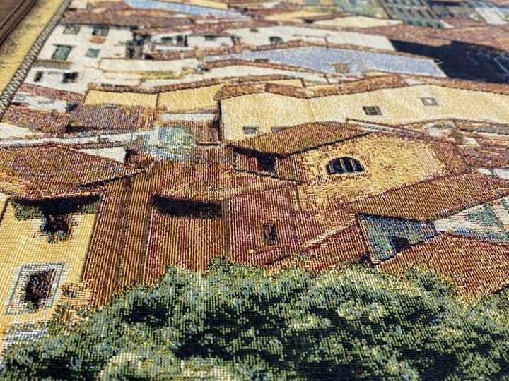 View of Florence and the Arno Italian Wall Tapestry