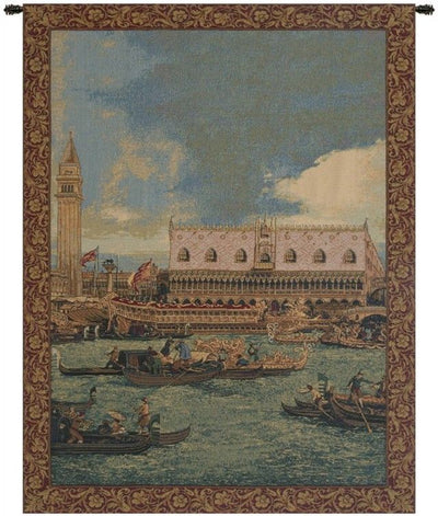 Bucintoro Vertical Italian Wall Tapestry