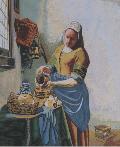 Kitchen Maid Vermeer Belgian Wall Tapestry