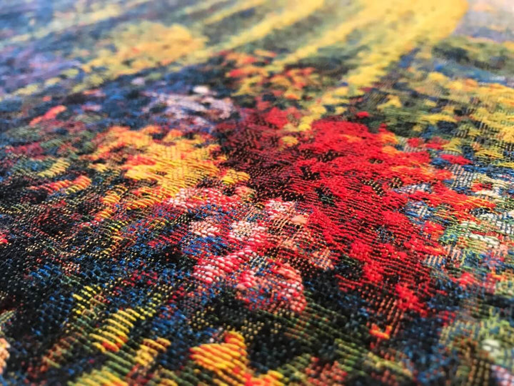 Giverny Pond Square Belgian Wall Tapestry