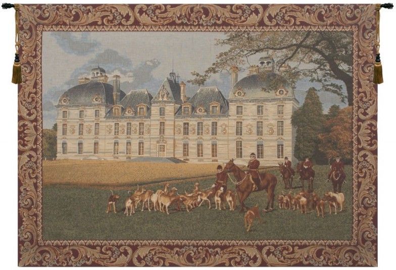 Chateau de Cheverny Belgian Wall Tapestry