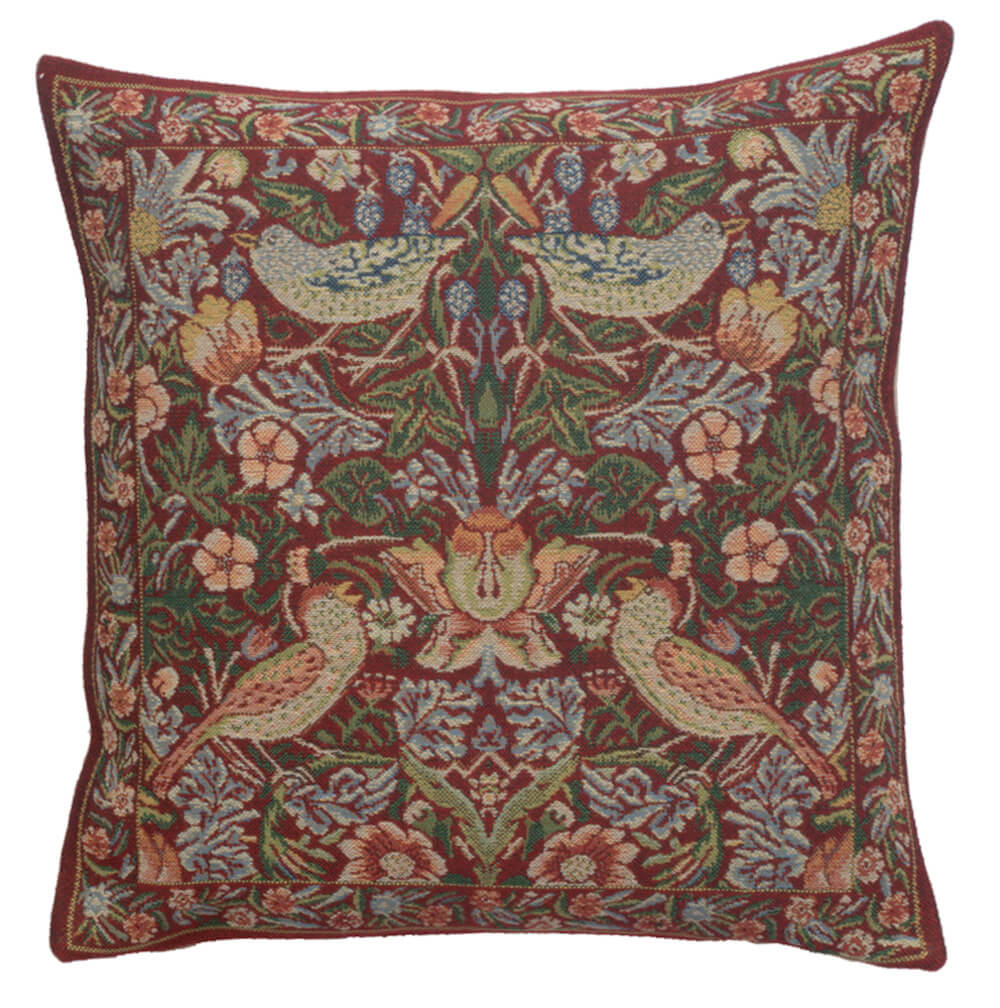 Strawberry Red Pillow Cover