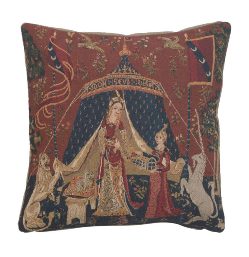 A Mon Seul Desir Dark European Pillow Cover