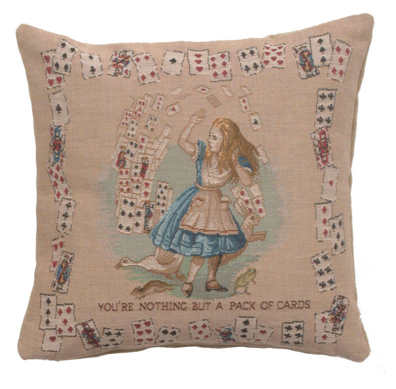The Pack of Cards French Pillow Cover