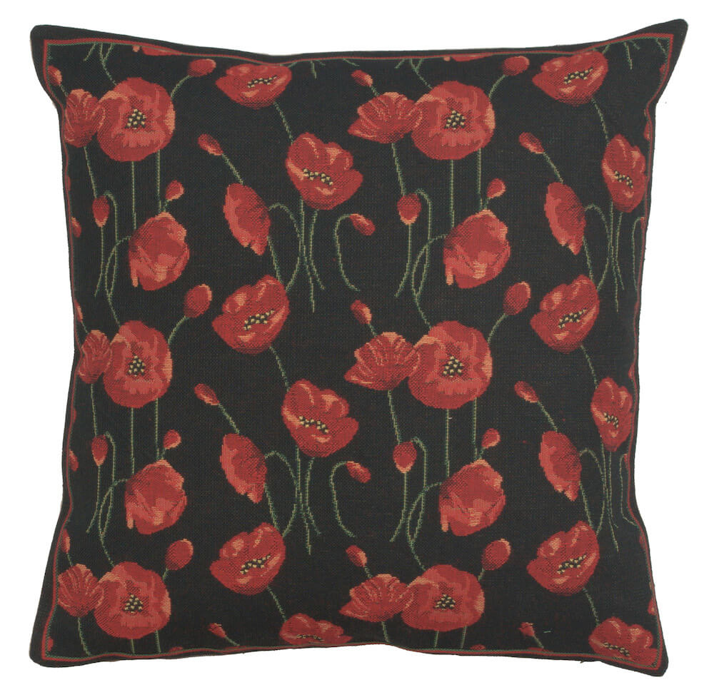 Little Poppys Pillow Cover