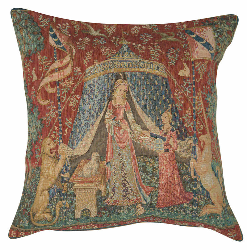 A Mon Seul Desir III Large French Pillow Cover