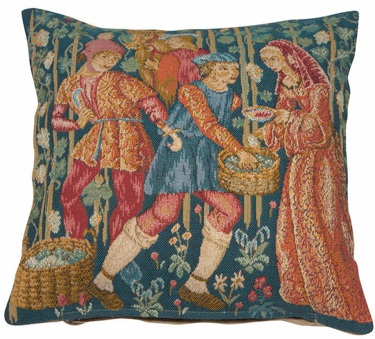 Wine Making Small French Pillow Cover