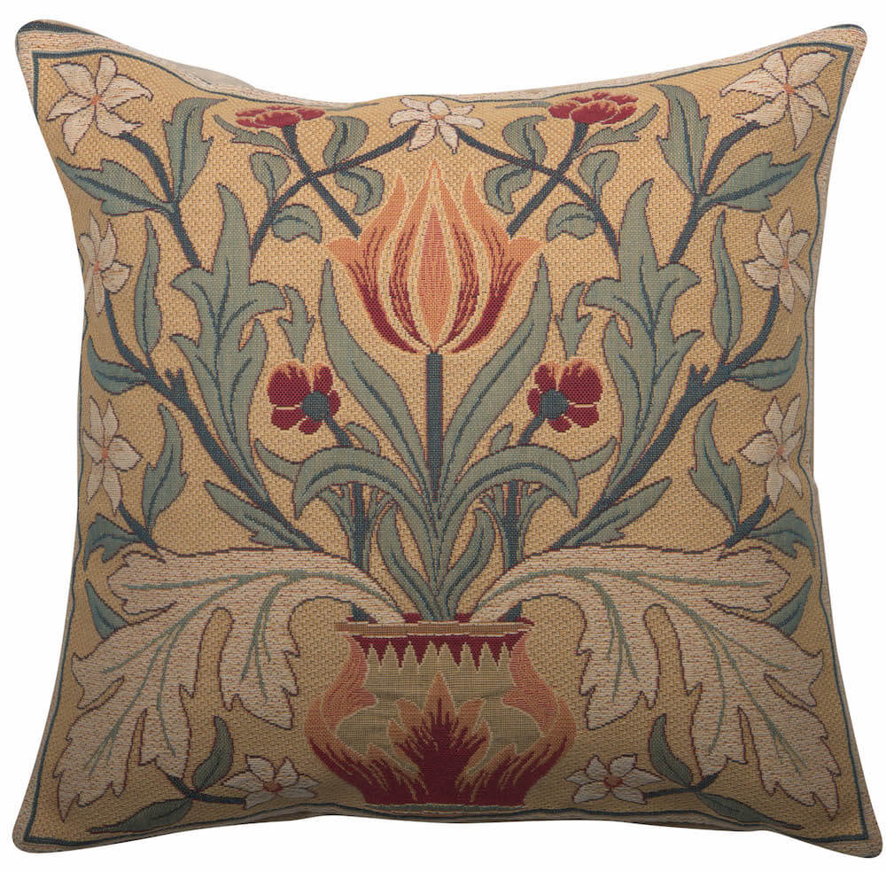 The Tulip William Morris European Pillow Cover
