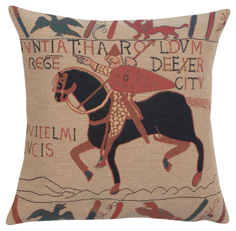 Bayeux Horse European Pillow Cover