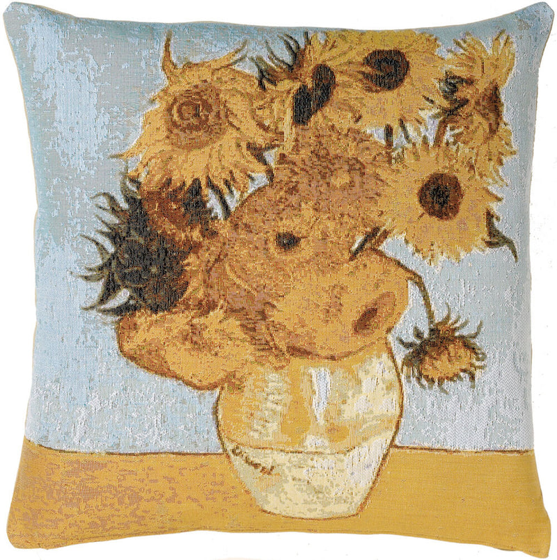 Sunflowers by Van Gogh French Pillow Cover