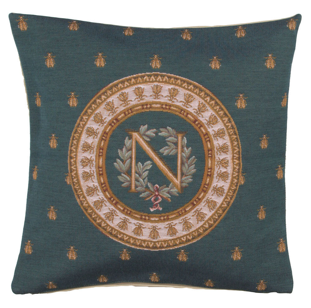 Blue Napoleon French Pillow Cover