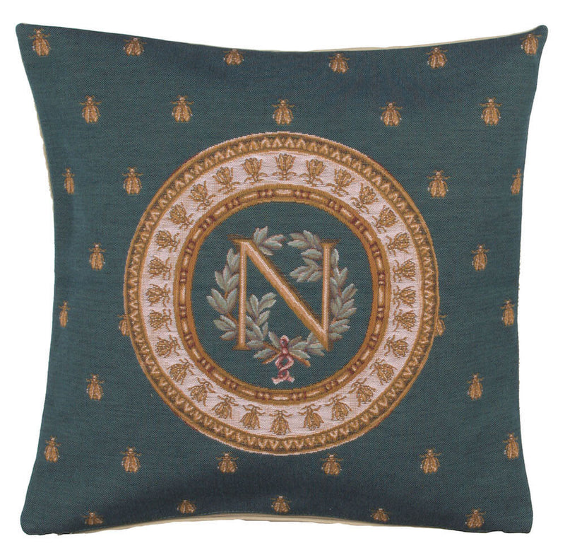 Blue Napoleon French Pillow Cover