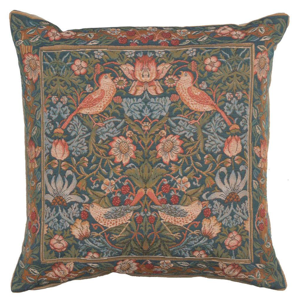 Birds Face to Face II French Pillow Cover