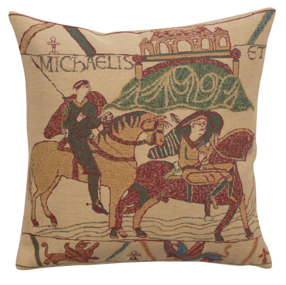 Bayeux Mont St. Michel I Pillow Cover