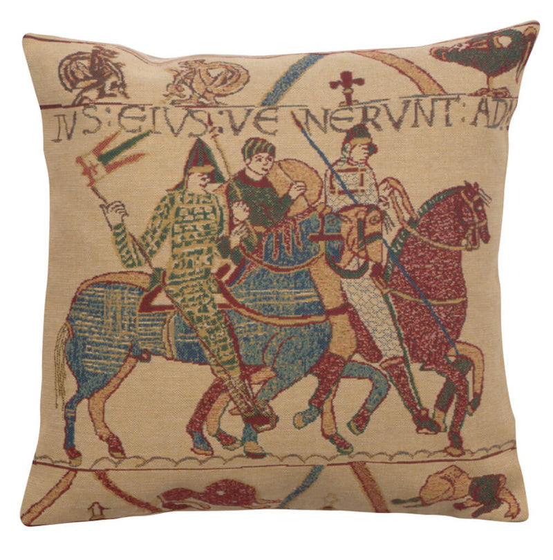 Bayeux Mont St. Michel II Pillow Cover