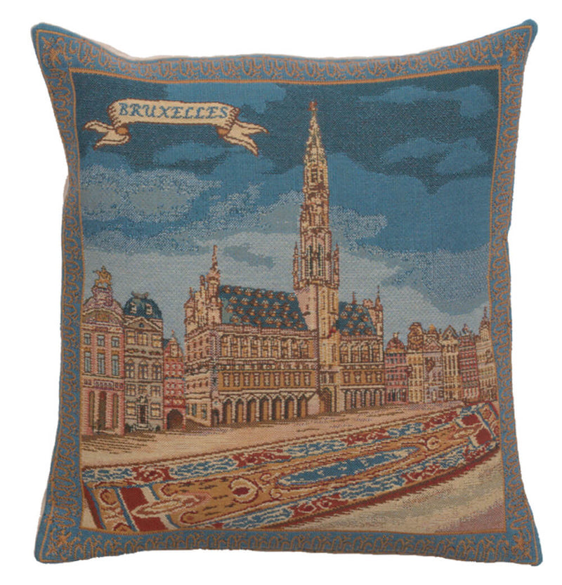 Grand Place Brussels II Pillow Cover