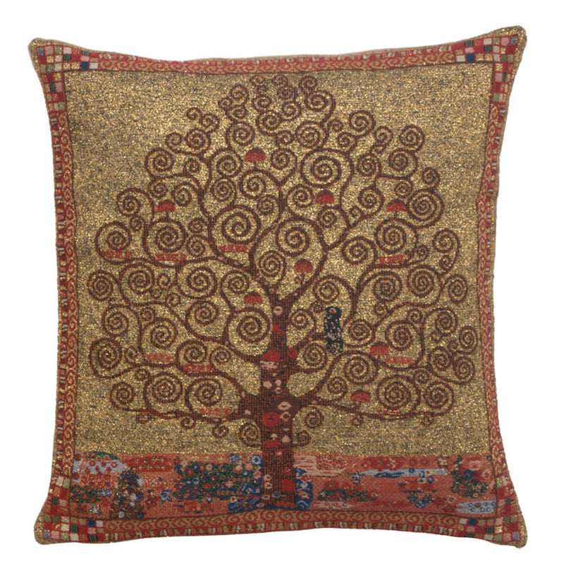 Klimt Tree of Life I Pillow Cover