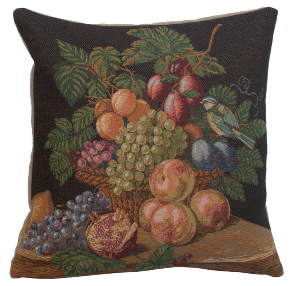Fruit Basket French Pillow Cover