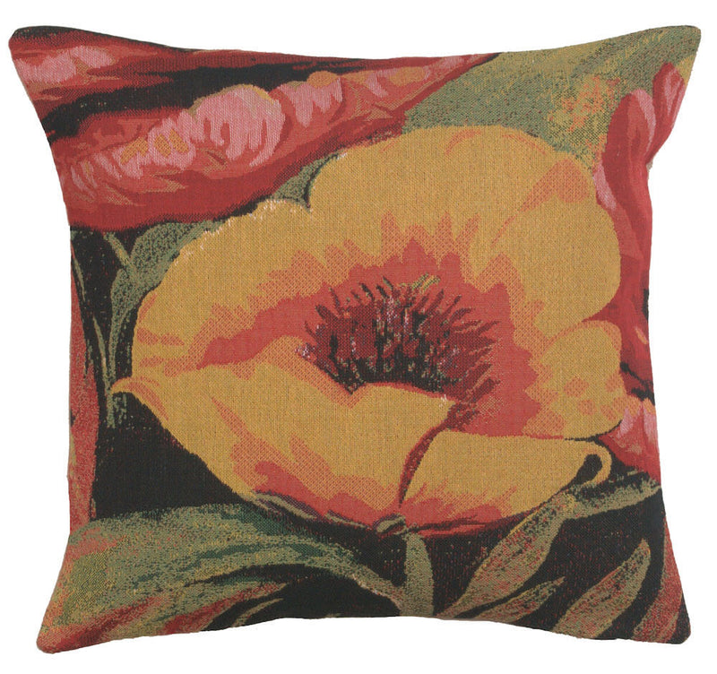 Poppies V Pillow Cover