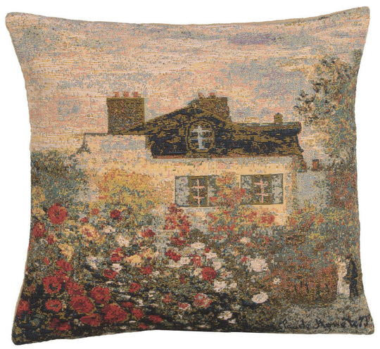 Monet's Mansion European Pillow Cover