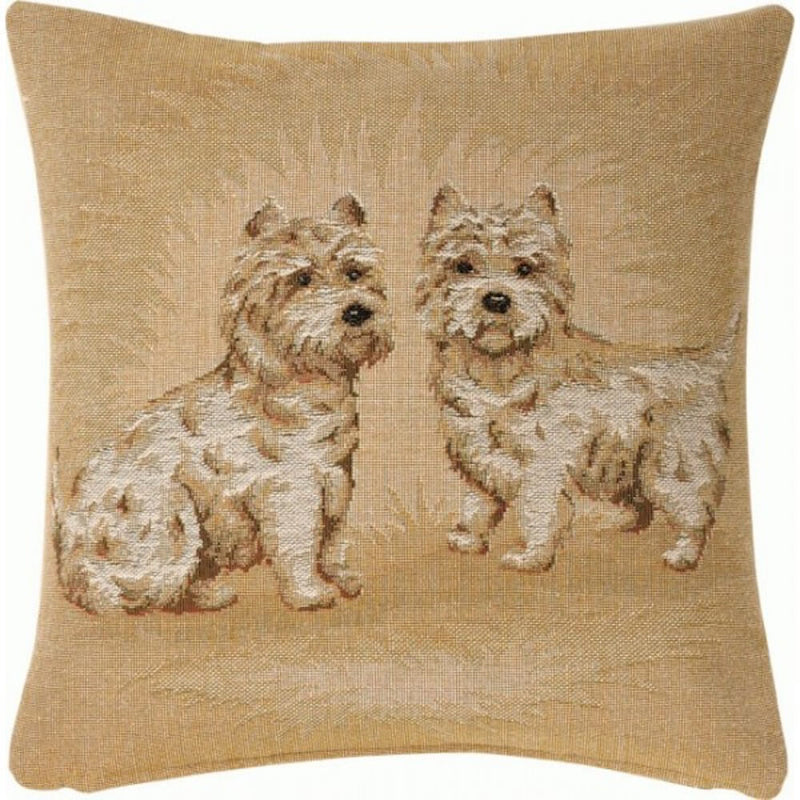 Dogs Light French Pillow Cover