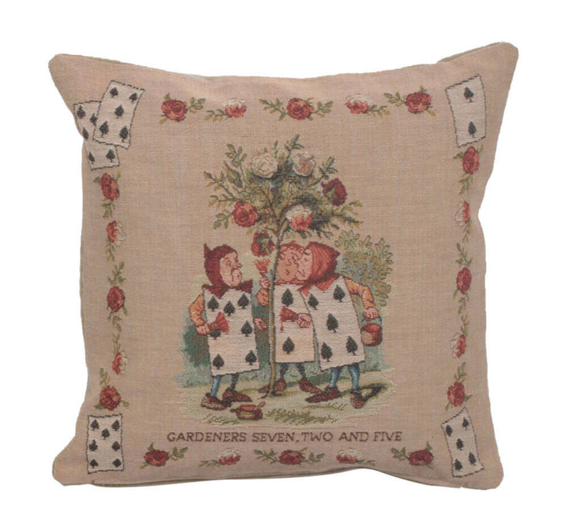 The Garden Alice In Wonderland French Pillow Cover