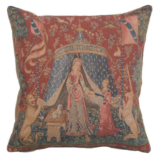 A Mon Seul Desir III Small French Pillow Cover