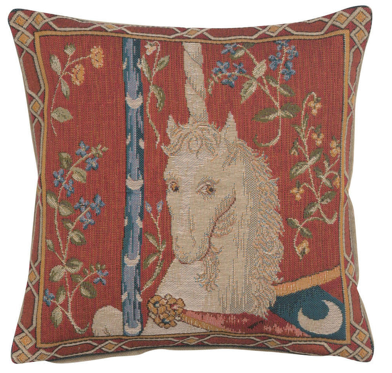 The Unicorn I French Pillow Cover