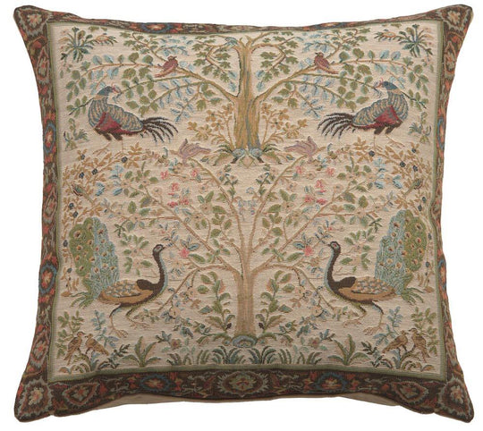 Tree In Cream I French Pillow Cover