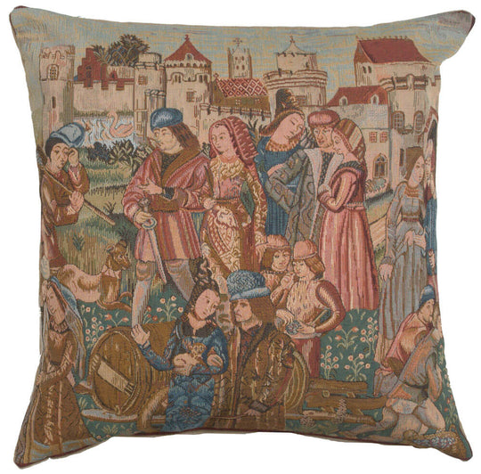 Wine Making III French Pillow Cover