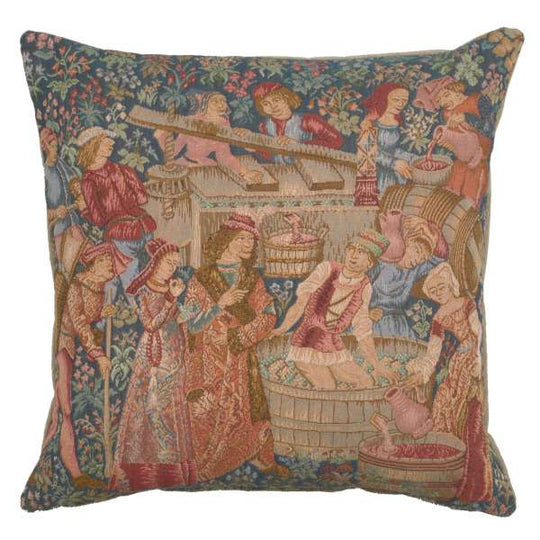The Wine Press French Pillow Cover