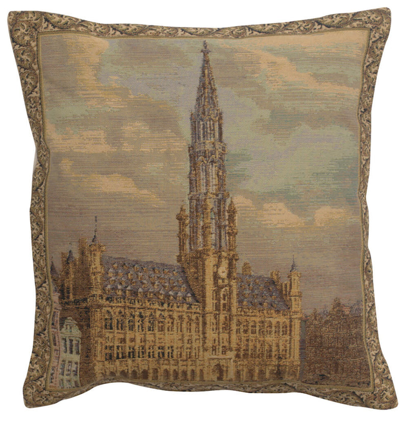 Townhall Brussels  European Pillow Cover