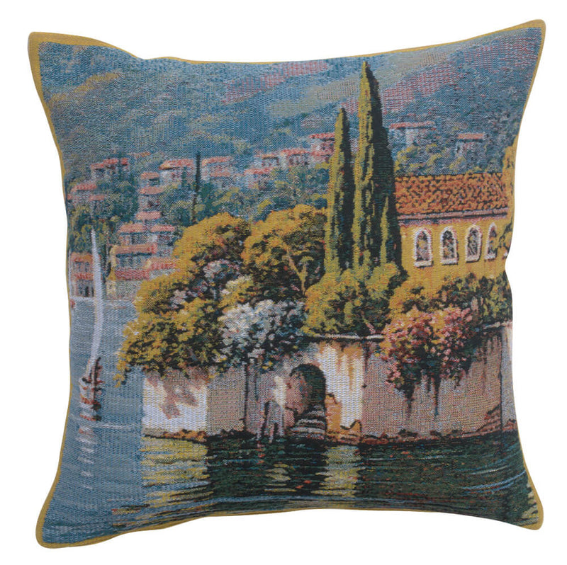 Varenna Reflections Village Left European Pillow Cover