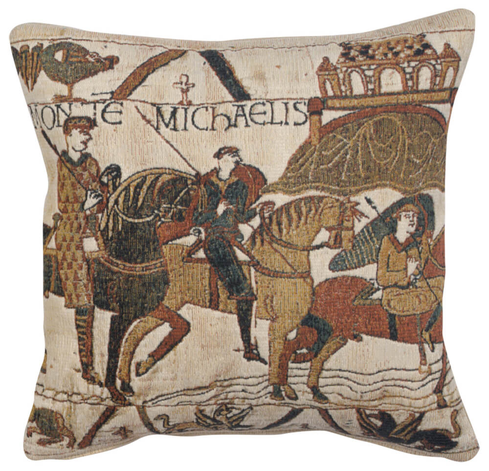 Mont St Michel I European Pillow Cover