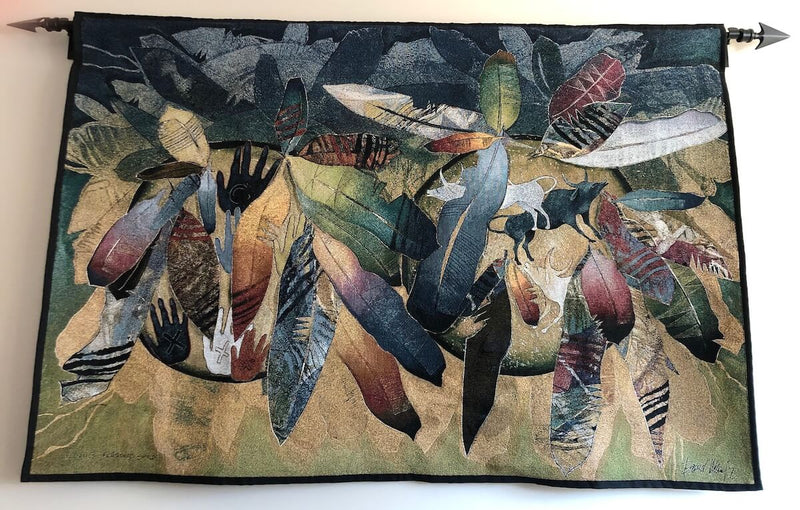 Native American Feathers Wall Tapestry