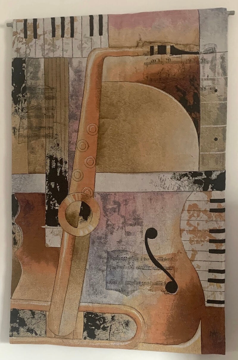 Jazz Medley II Wall Tapestry