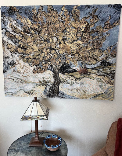 Van Gogh The Mulberry Tree Wall Tapestry