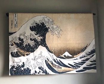 Great Wave Off Kanagawa Wall Tapestry