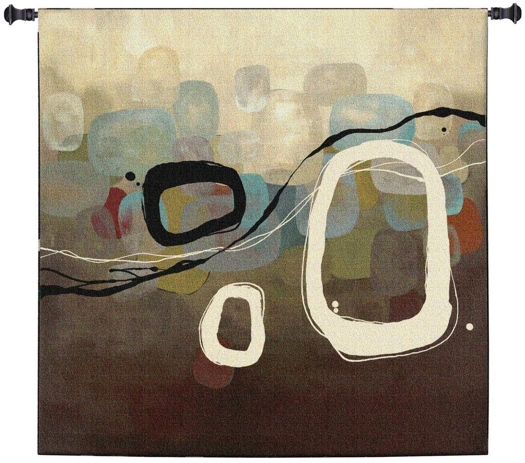 Three Circles Wall Tapestry