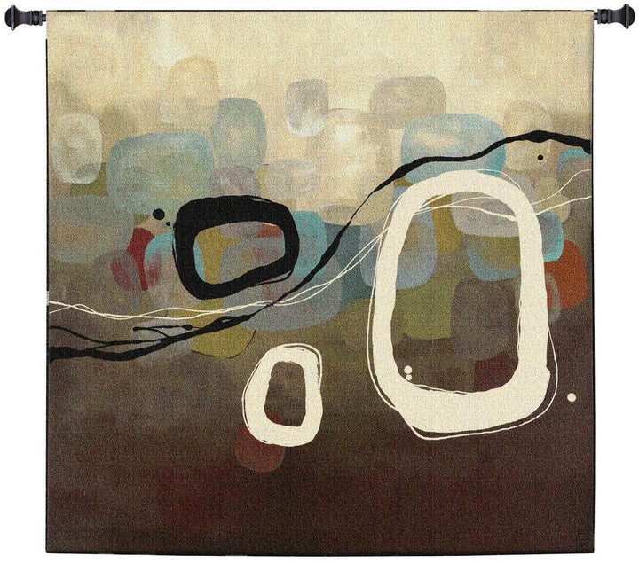 Three Circles Wall Tapestry