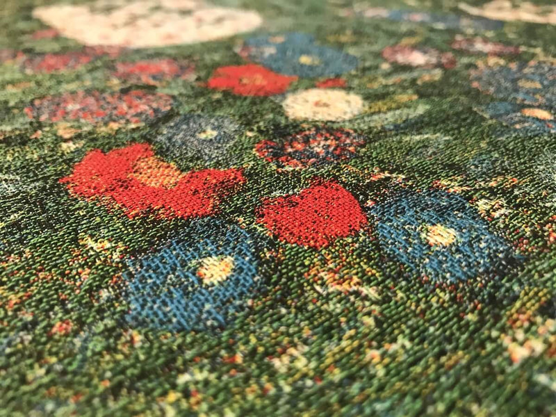 Gustav Klimt Flower Garden Wall Tapestry