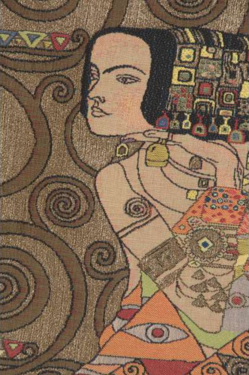 Femme en Attente III French Wall Tapestry